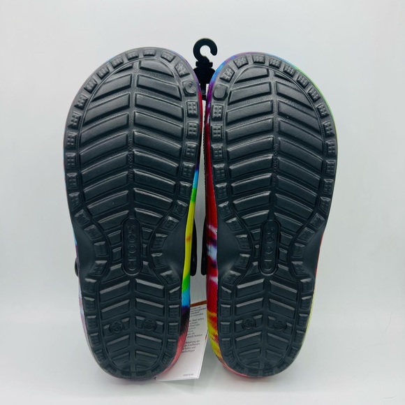 Crocs Classic Lined Tie Dye Clog 206341-988 - Picture 3 of 6